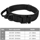 Durable Tactical Dog Collar for Training