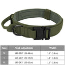 Durable Tactical Dog Collar for Training