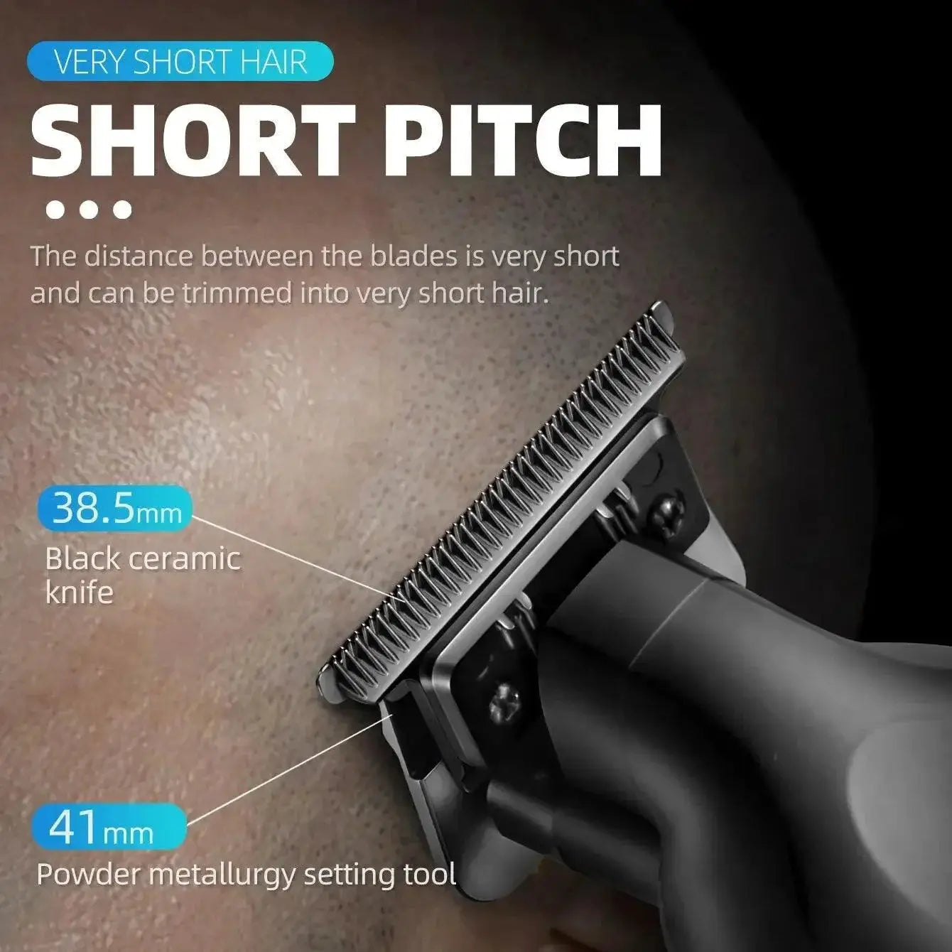 Precision Grooming Cordless Beard Trimmer For Men Premium