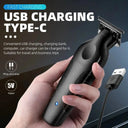 Quiet Cordless Beard Trimmer for Men