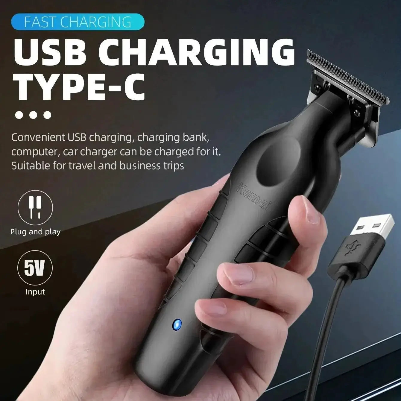 Precision Grooming Cordless Beard Trimmer For Men Premium