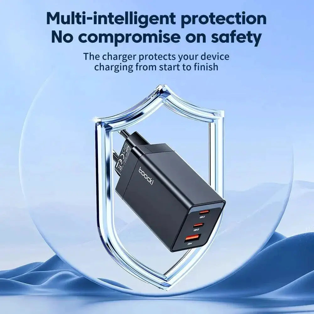 Toocki GaN USB C Fast Charger For Efficient Device Charging