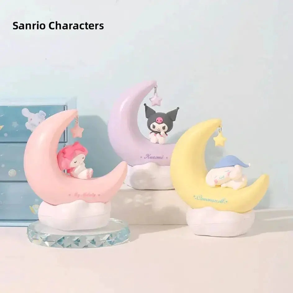 Sanrio Kuromi and Cinnamonroll LED Night Light For Dreams
