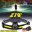 Outdoor Adventure Pro LED Headlamp Waterproof Hands Free
