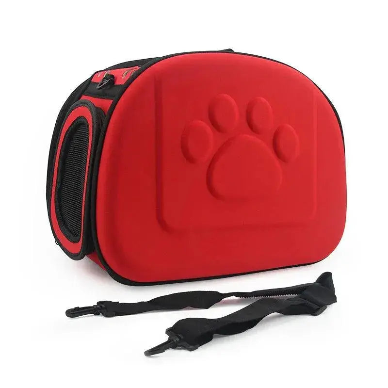 Pet Travel Bag Foldable Carrier With Mesh Strap For Pets