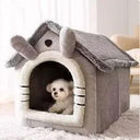 Warm Cozy Pet Bed Tent Kennel For All Sized Pets Indoors