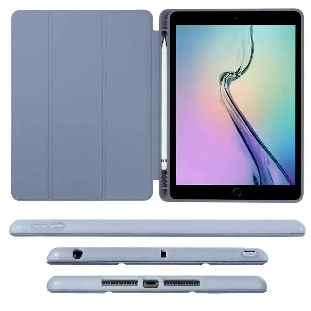 iPad Case With Pencil Holder Versatile Protection For iPad