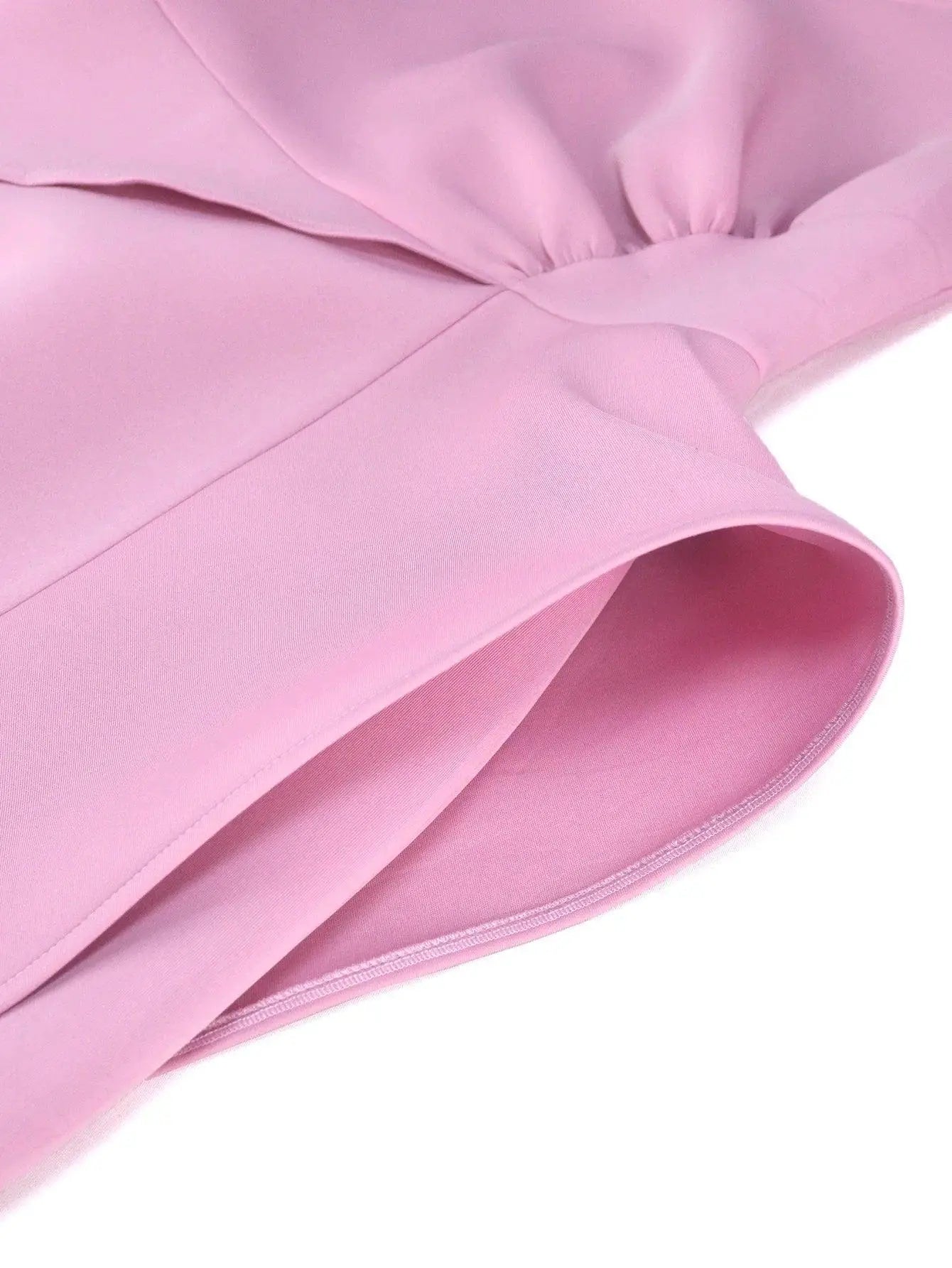 Lavender Ruffle Evening Gown For Special Occasions