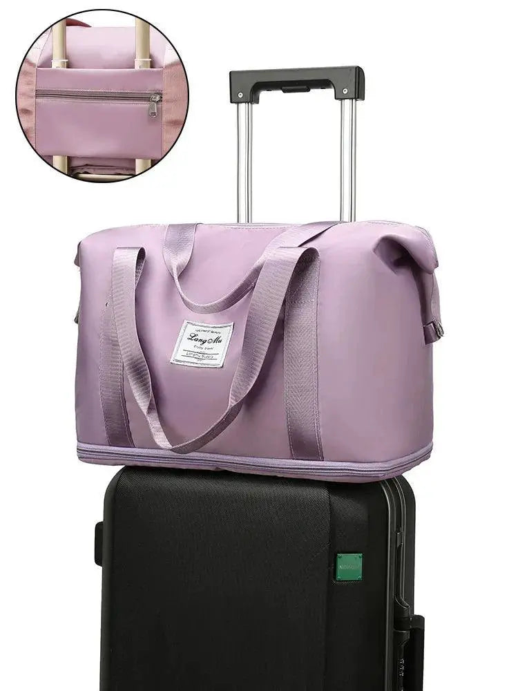 Waterproof Gym Tote Carry On Duffle Bag For Active Women