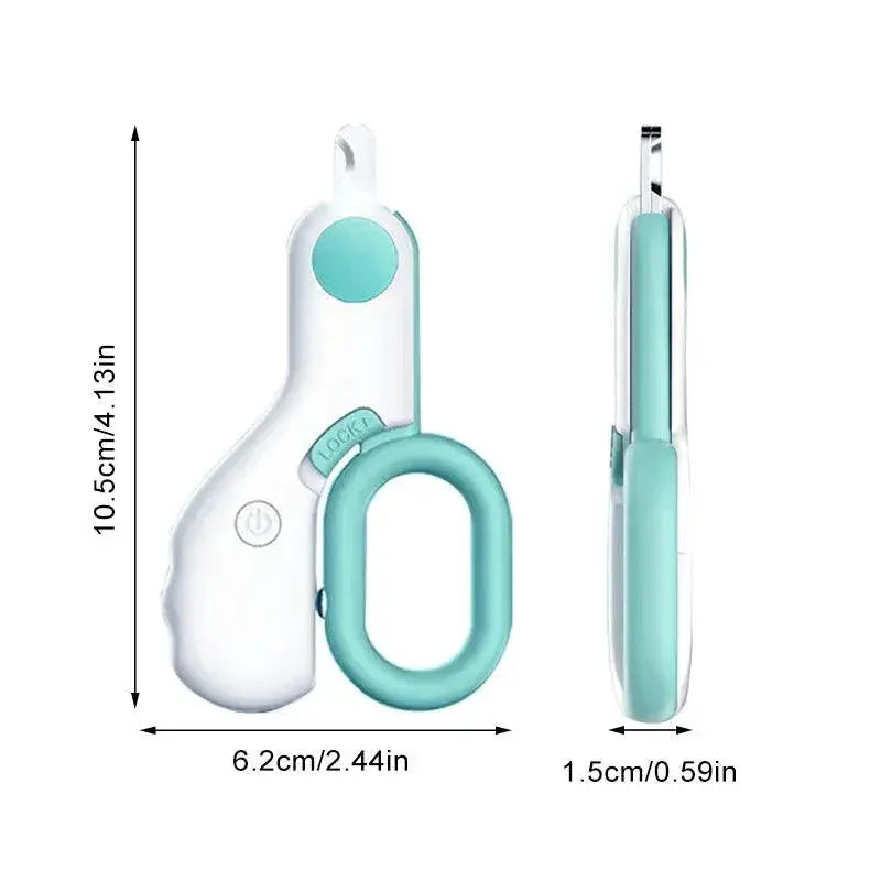 LED Professional Pet Nail Clipper With Precision Cutting