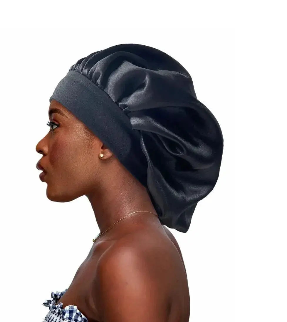 Silk Hair Protector Frizz Free Beauty Sleep Cap Bonnet