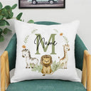 Personalized Animal Name Pillowcase Eco Friendly Polyester