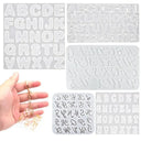 Alphabet Silicone Mold for Crafting Custom Resin Jewelry