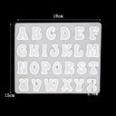 Alphabet Silicone Mold for Crafting Custom Resin Jewelry