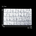 Alphabet Silicone Mold for Crafting Custom Resin Jewelry