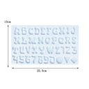 Alphabet Silicone Mold for Crafting Custom Resin Jewelry
