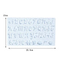 Alphabet Silicone Mold for Crafting Custom Resin Jewelry