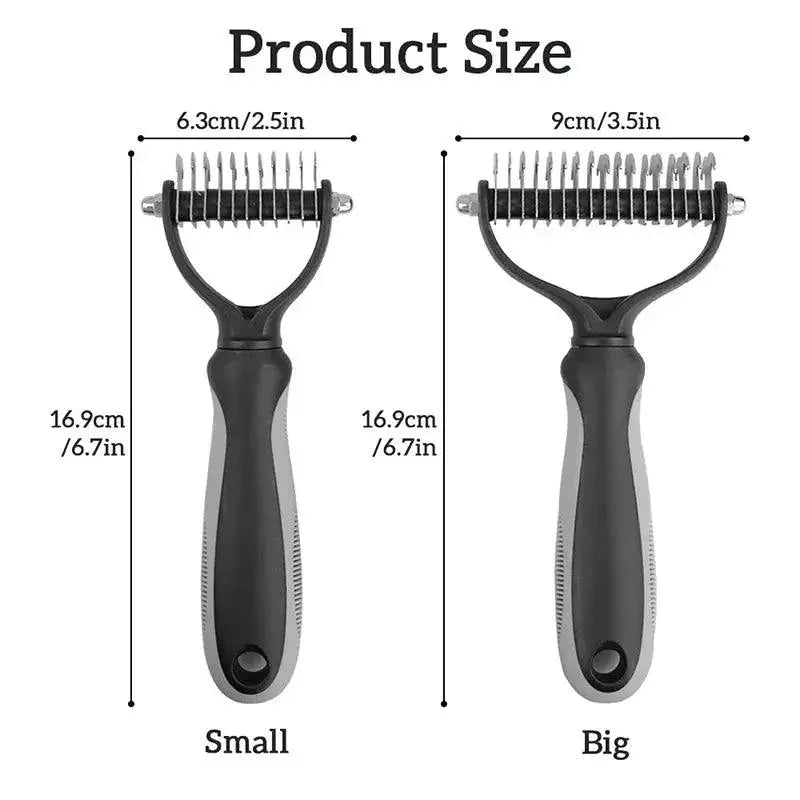 Pet Grooming Comb Deshedding Brush For Shedding Reduction