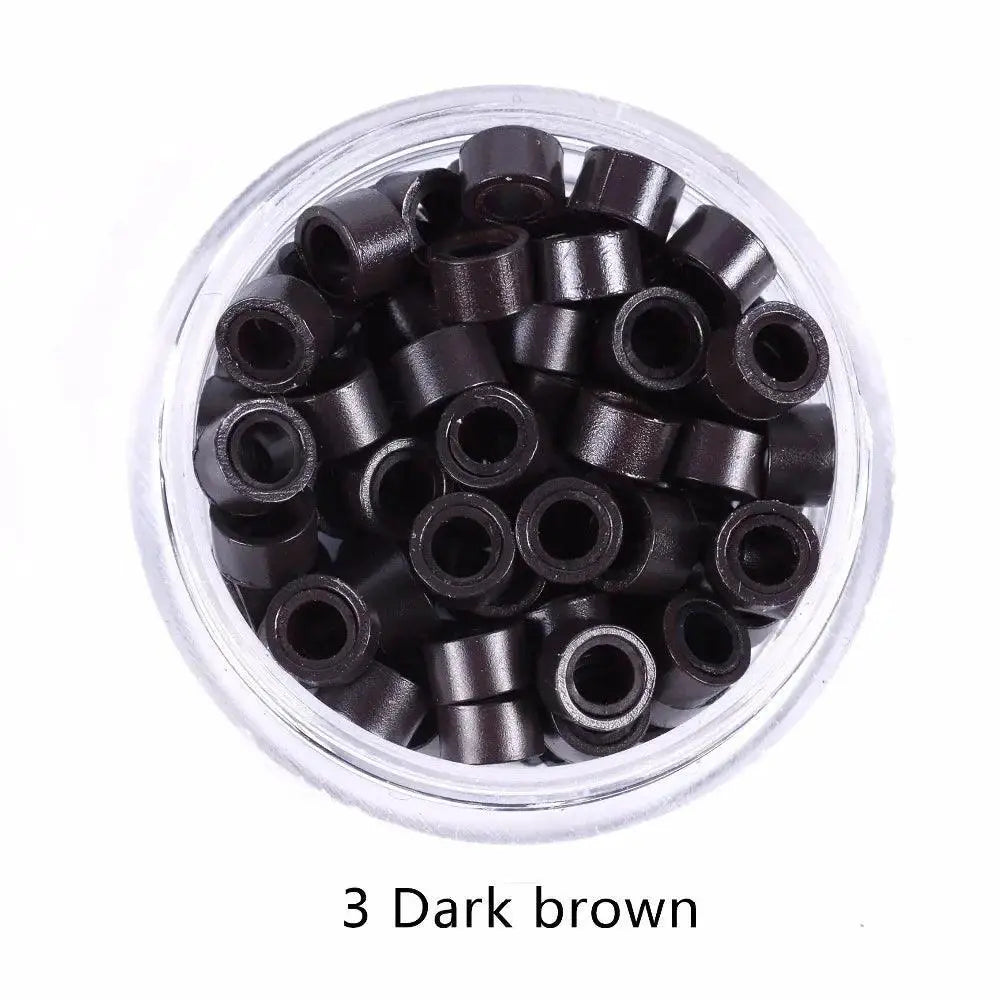 Hair Extension Tools Micro Silicone Rings For Extensions