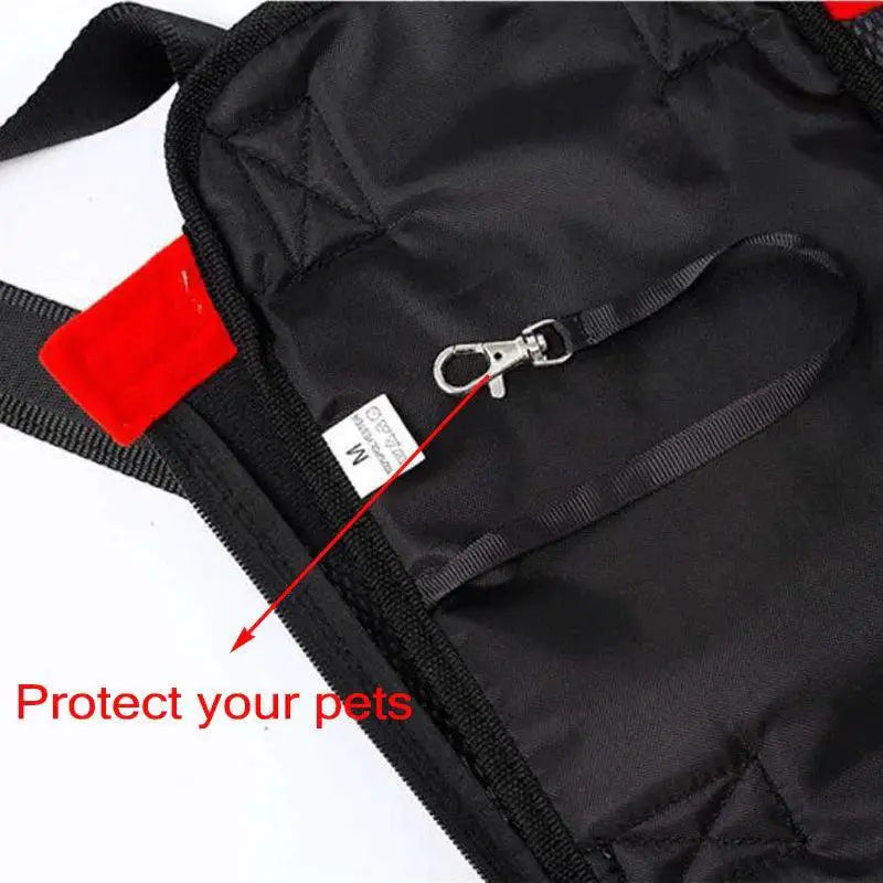 Denim Pet Backpack For Small Dogs Stylish Carrier Bag