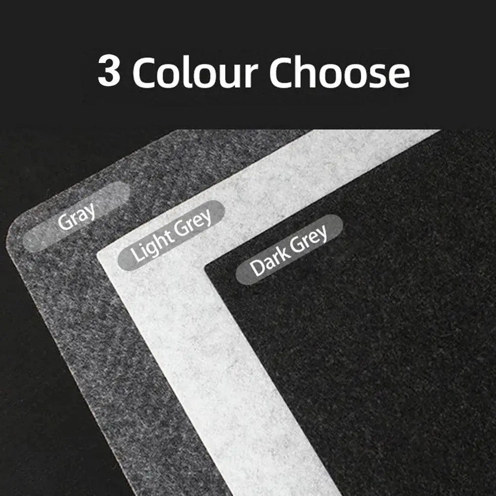 Felt Desk Mat Anti Slip Gaming Accessory for Desk Setup