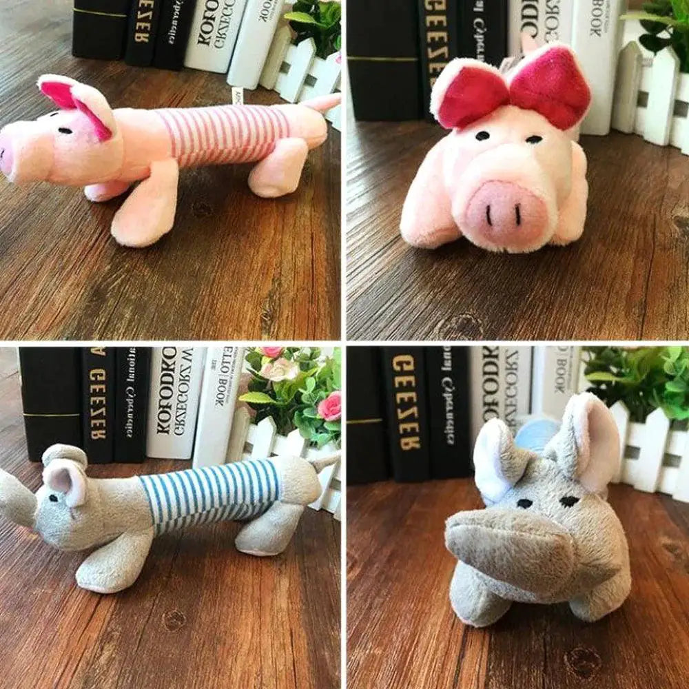 Pet Dog Squeak Plush Toy Adorable Chew Toy For Dogs