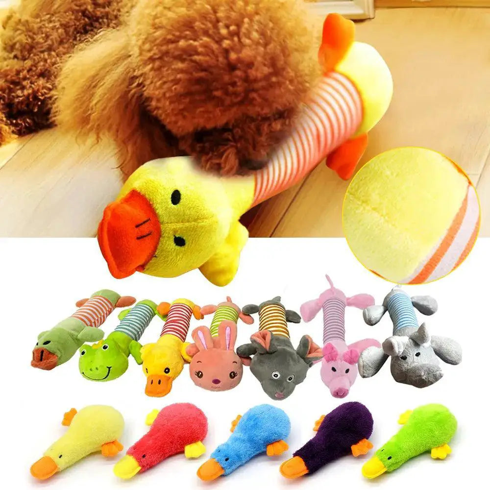 Pet Dog Squeak Plush Toy Adorable Chew Toy For Dogs
