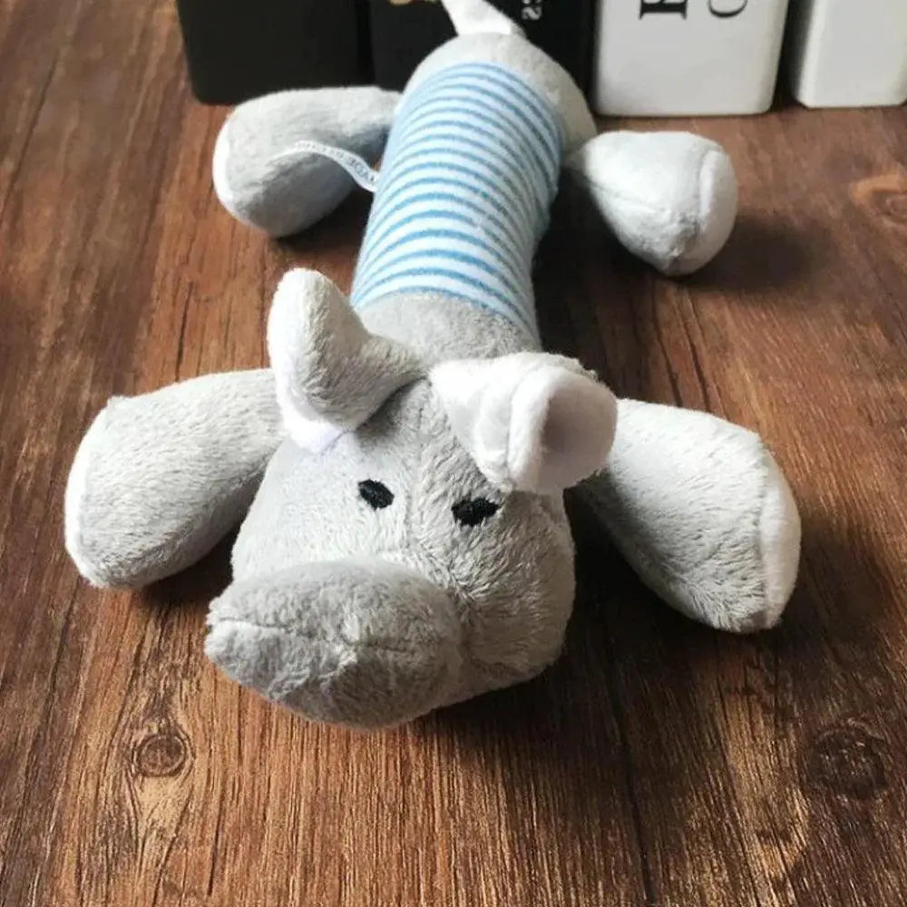 Pet Dog Squeak Plush Toy Adorable Chew Toy For Dogs