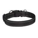 Reflective Neoprene Padded Dog Collar for Medium Large Pets