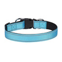 Reflective Neoprene Padded Dog Collar for Medium Large Pets