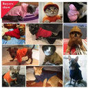 Cozy Cotton Pet Hoodies For Dogs Warm Stylish Winterwear
