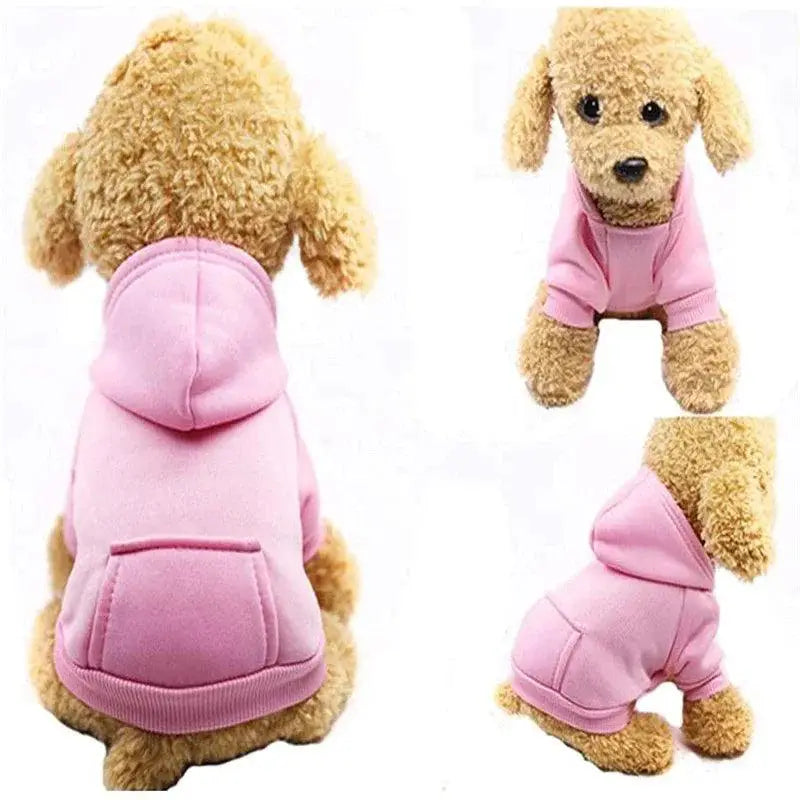 Cozy Cotton Pet Hoodies For Dogs Warm Stylish Winterwear