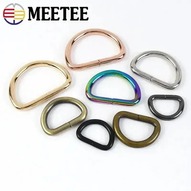 Adjustable D Ring Buckles Premium Craft Hardware for Bags