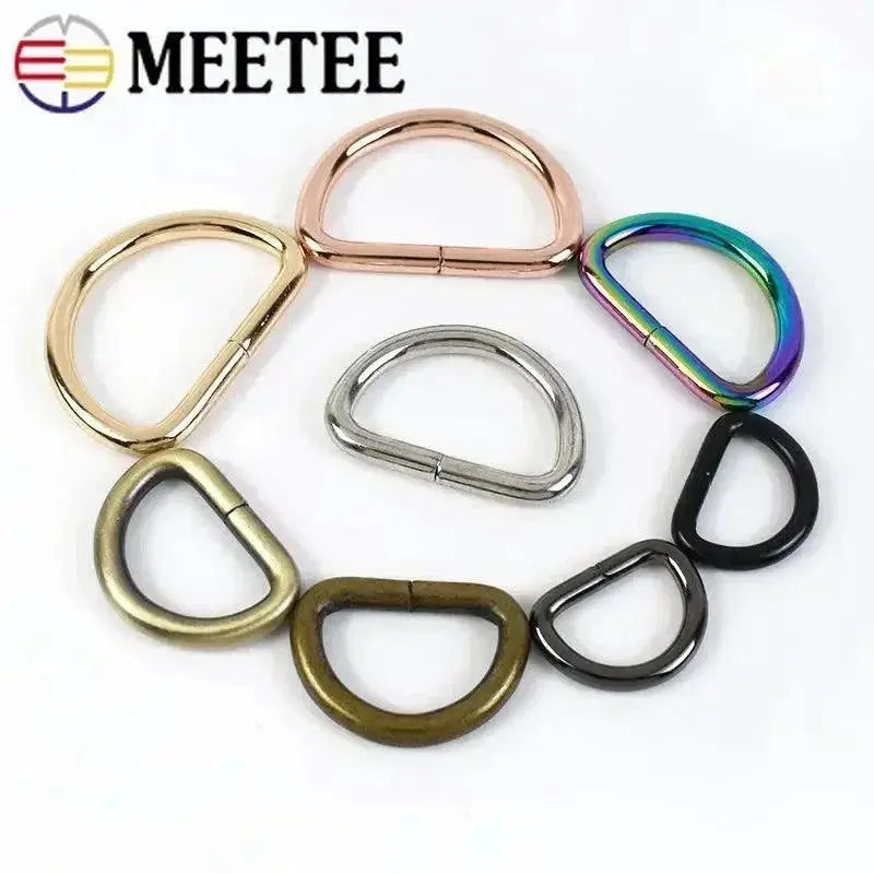 Adjustable D Ring Buckles Premium Craft Hardware for Bags