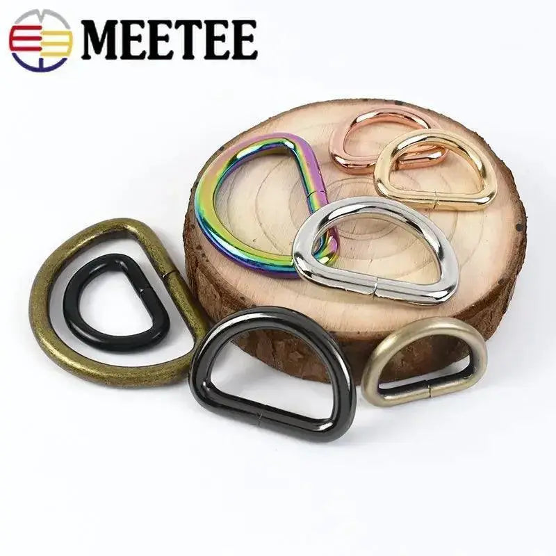 Adjustable D Ring Buckles Premium Craft Hardware for Bags