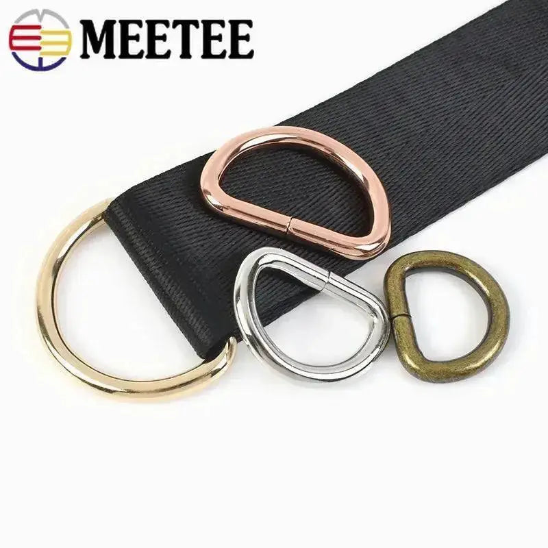 Adjustable D Ring Buckles Premium Craft Hardware for Bags