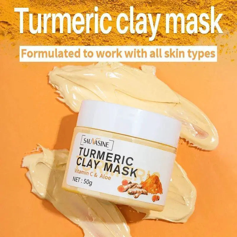 Turmeric Clay Mask For Radiant Skin Anti Wrinkle Formula
