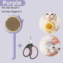 Pet Grooming Brush Skin Friendly Massage Needles Care