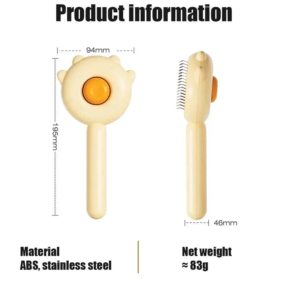 Pet Grooming Brush Skin Friendly Massage Needles Care