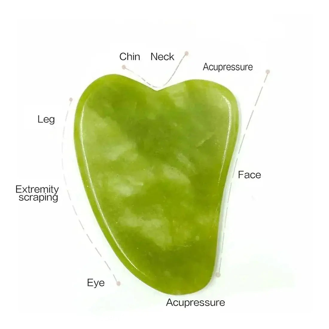Jade Facial Roller and Gua Sha Set for Glowing Skin