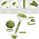 Jade Facial Roller and Gua Sha Set for Glowing Skin