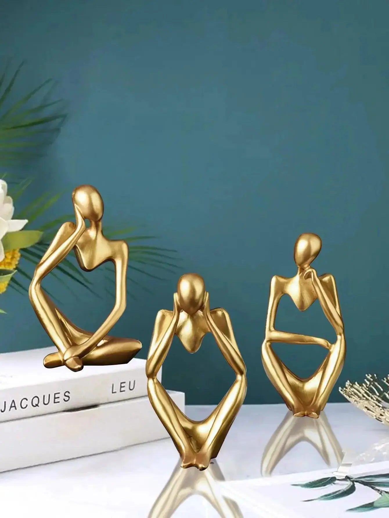 Nordic Light Luxury Resin Desktop Ornament Elegant Decor