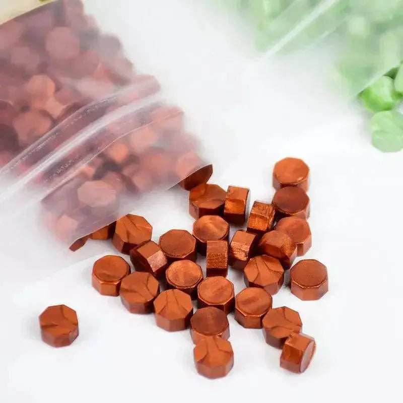 Vintage Wax Seal Beads Set For Wedding Invitations