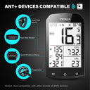 Cycplus M1 GPS Bike Computer - Real-Time