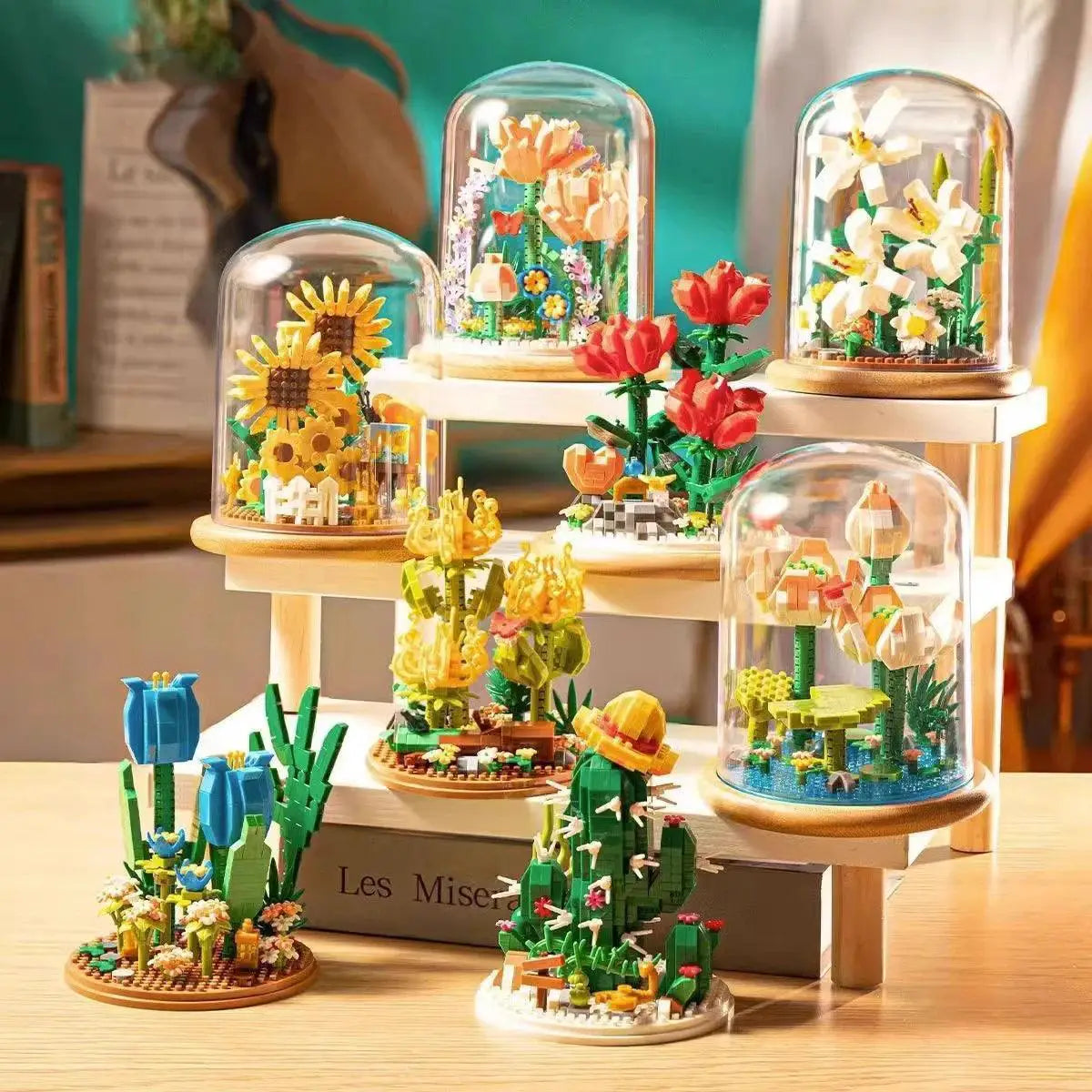 Eternal Blooms Floral Puzzle Toy Interactive Bouquet Set