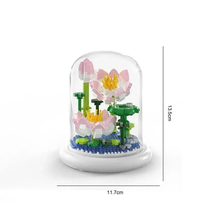 Eternal Blooms Floral Puzzle Toy Interactive Bouquet Set