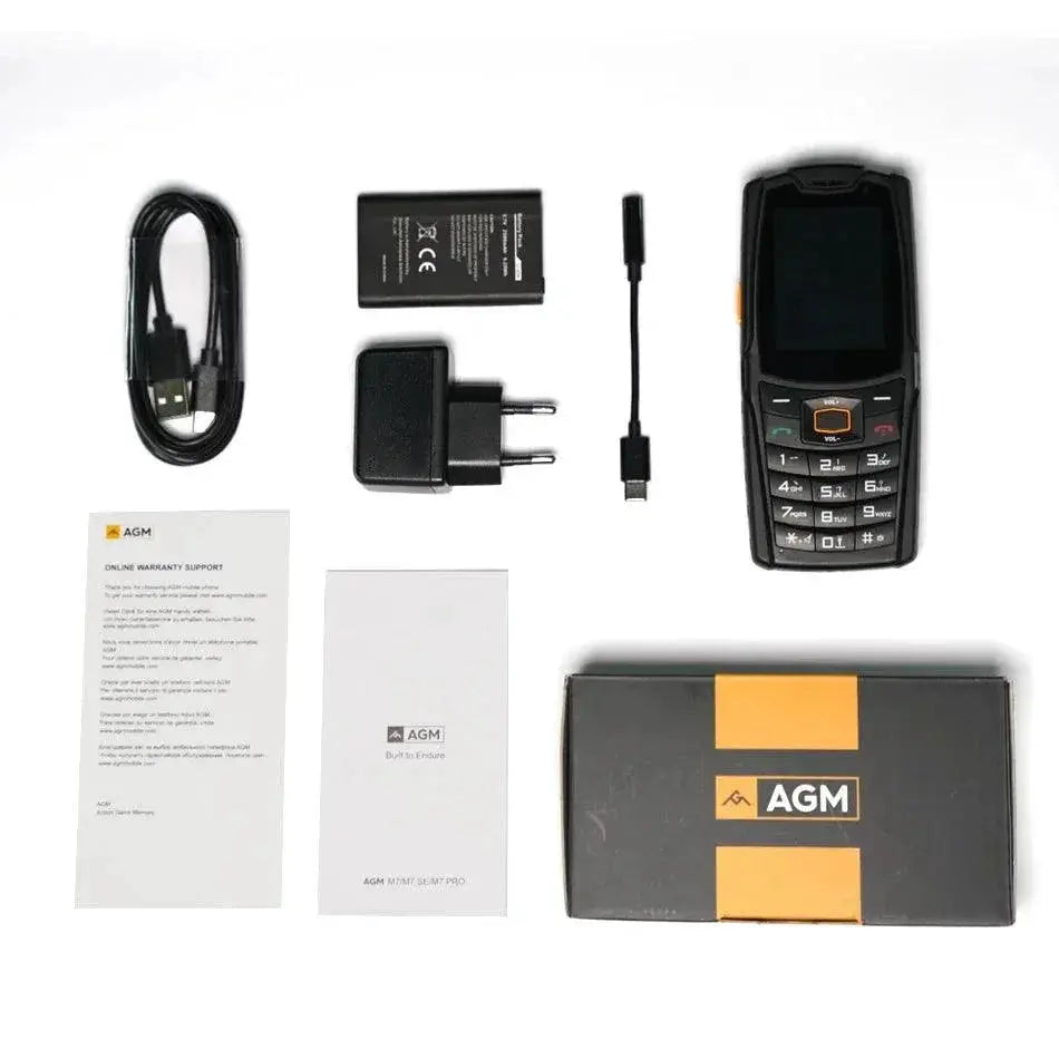 AGM M7 Rugged Feature Phone 2GB RAM 16GB VoLTE Waterproof