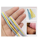 Vibrant 3mm Cotton Macrame Cord For DIY Crafts And Decor