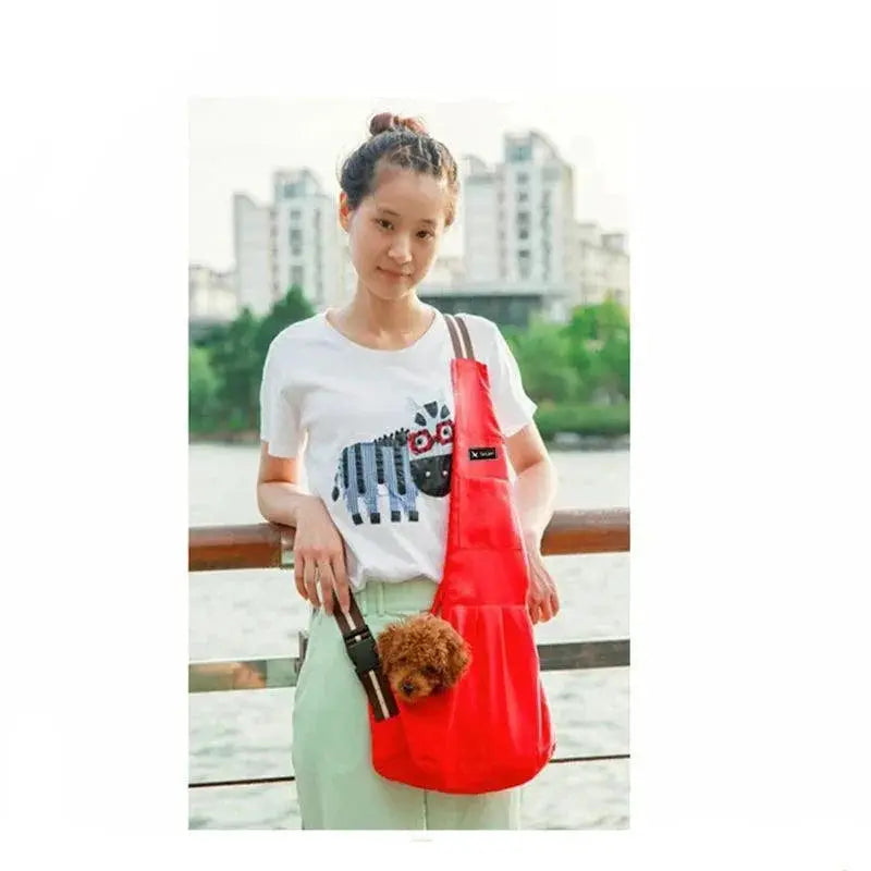 Tailup Pet Sling Backpack Stylish Comfort On The Go