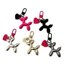 Whimsical Balloon Dog Keychain for Gifts